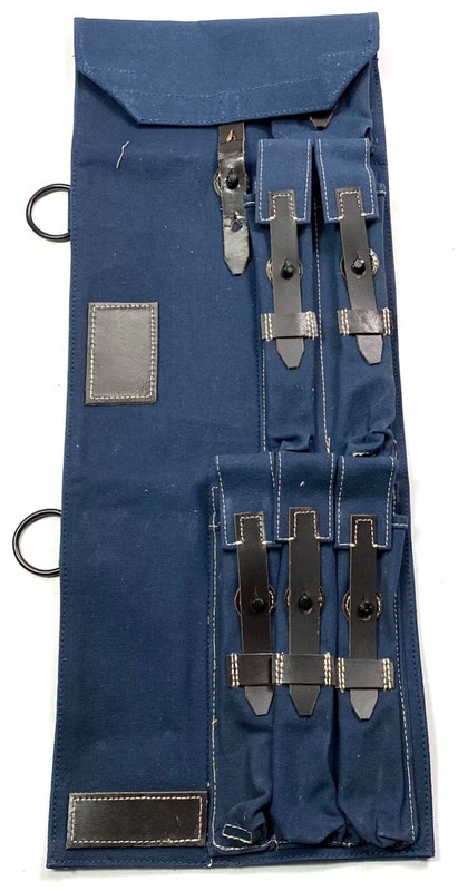  WWII GERMAN LUFTWAFFE MP BLUE CANVAS CARRY CASE