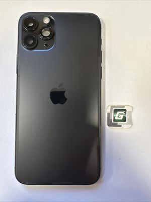 Apple iPhone 11 Pro Genuine OEM Housing w/Small Parts Space Gray *B* NOT MAX