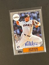 Kervin Castro - 2022 Topps Update 1987 Auto Black SP #065/199 Rookie RC #87BA-KC