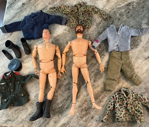 Hasbro G.I. Joe 1960s Figure & Clothing Lot