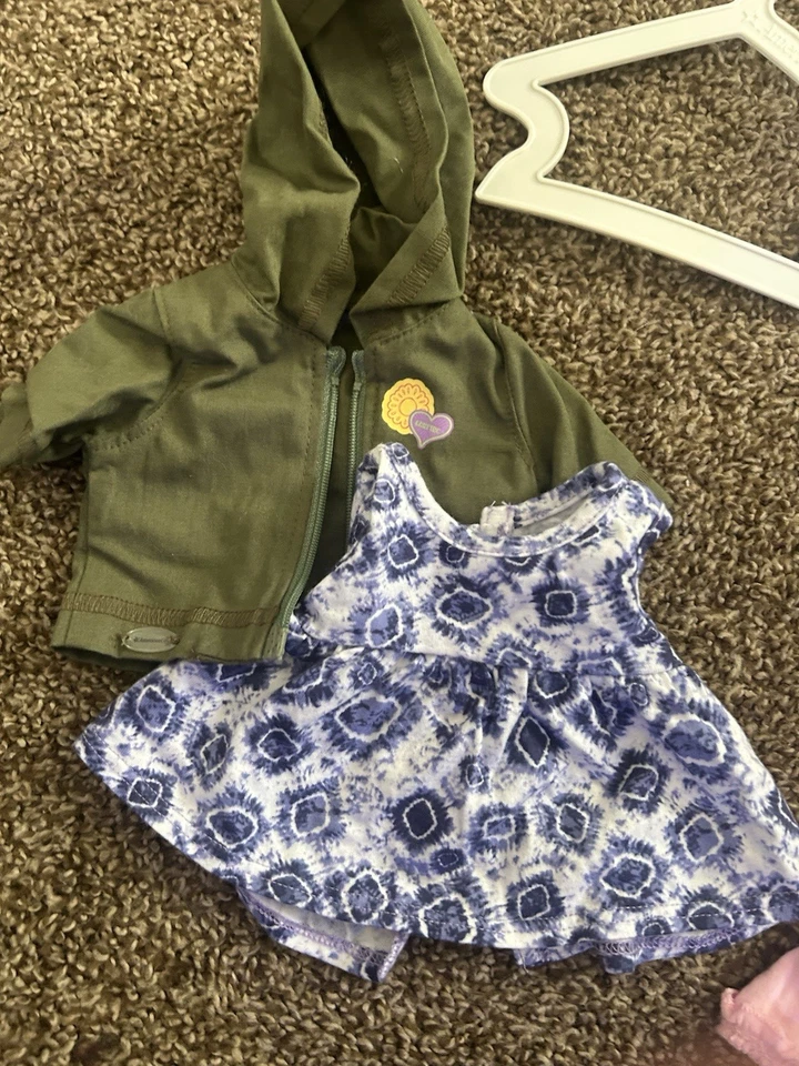 American Girl Retired Outfits Lot 2000s-2010s lot Clothing Shirts, PJ Pants Lot - Image 2 of 4