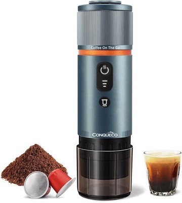 Kaffeemaschine CONQUECO PCM020N , 150W, 12V, 13500 mAh, Gebraucht
