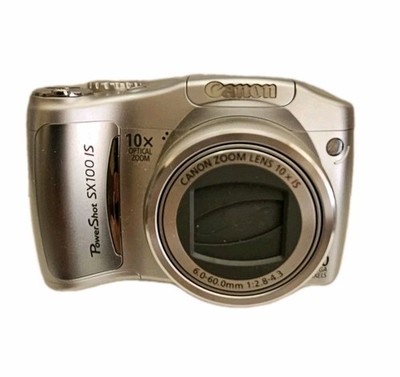 Canon PowerShot SX100 IS 8.0MP Digital Camera - Black for sale