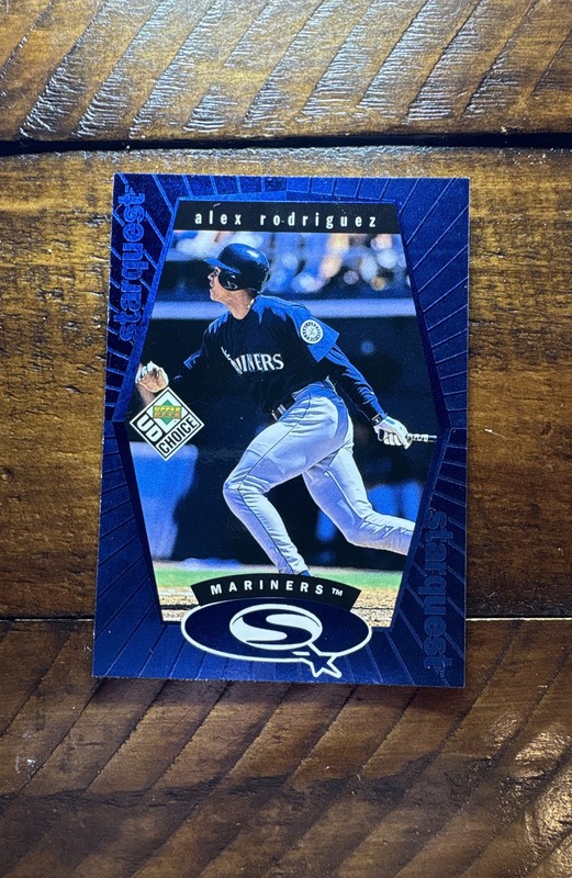 1999 Upper Deck UD Choice - Starquest Alex Rodriguez #SQ3 Blue