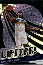 Zion Williamson 2020-21 Panini Revolution Liftoff! New Orleans Pelicans #4