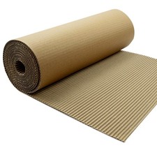 Corrugated Cardboard Rolls 197x17 Inch Single Face Large Thick Packing Sheets