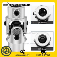 3/4-20 Spline x 3/4 Round Steering Shaft Univ...
