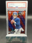 2025 Panini Mosaic Red Mosaic JAXSON DART RC PSA 9 Mint NEW YORK GIANTS 🔥