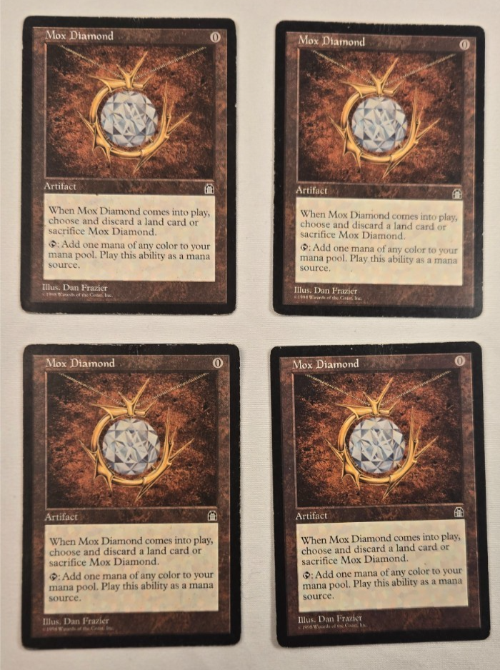 1998 MAGIC THE GATHERING STRONGHOLD MOX DIAMOND | eBay