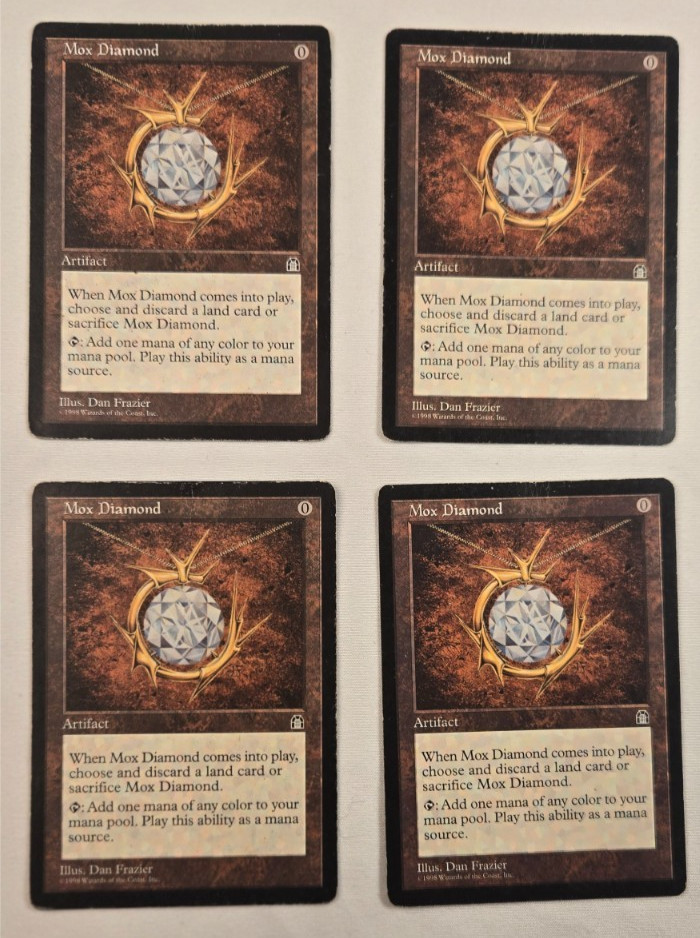 1998 MAGIC THE GATHERING STRONGHOLD MOX DIAMOND