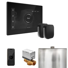 Mr Steam BXX Xbutler Max Package Steam Shower Control Package - Black / Matte