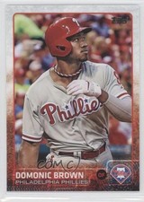 2015 Topps Limited Domonic Brown #118 e9y