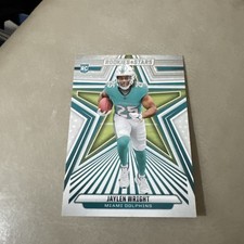 2024 ROOKIES & STARS JAYLEN WRIGHT ROOKIE FOOTBALL CARD DOLPHINS NFL 149