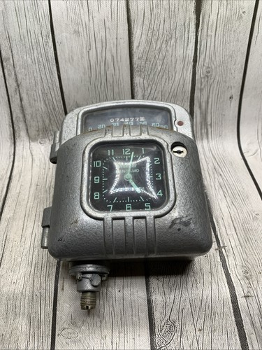 Vintage Wagner Sangamo Tachograph 24 Hour Clock NO KEYS