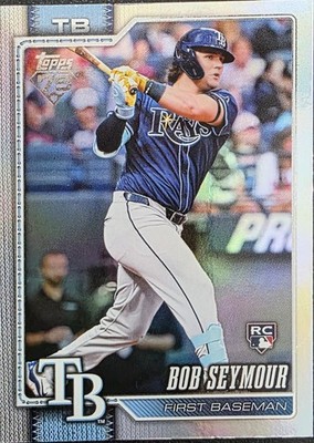 2026 Topps 75 Bob Seymour RC Silver Foil Tampa Bay Rays Rookie #70