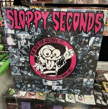 SLOPPY SECONDS Play With yer Records Mistakes & Piss-Takes Vol 1 LP GREEN VINYL!