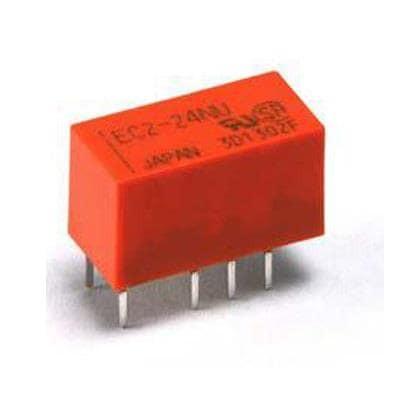 5Pcs EC2-12NJ Low Signal Relays - PCB 12V 2A Non Latching 2 Form C DPDT