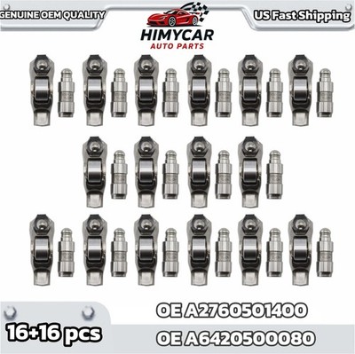Lifters Rocker Arms Set for Mercedes-Benz 1.6 1.8 2.0 3.5 4.0 4.7 5.5 Petrol