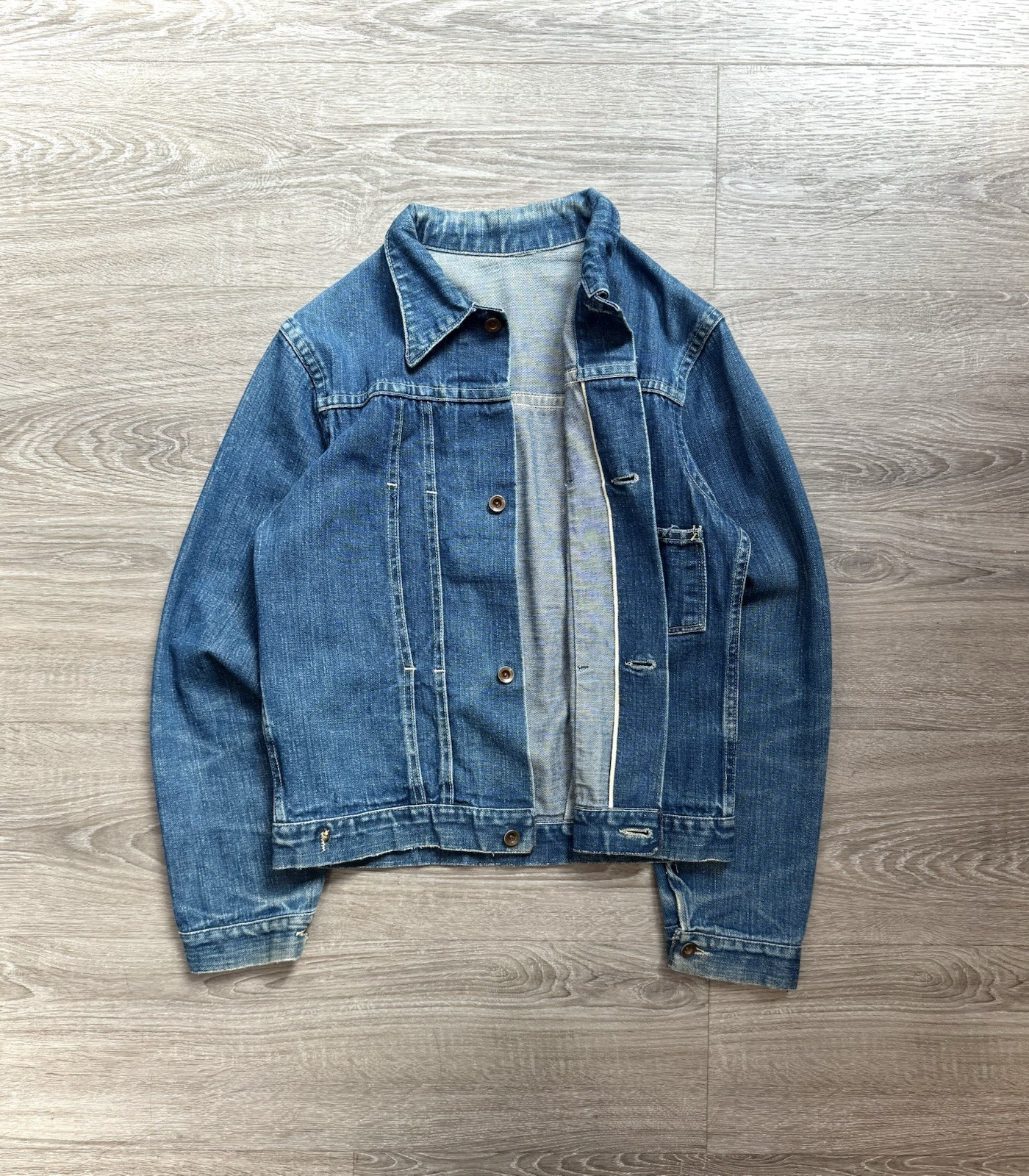 1930s Single Pocket Selvedge Denim Type l Jacket