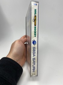 NHL All-Star Hockey (Sega Saturn, 1995) CIB Complete Authentic Tested