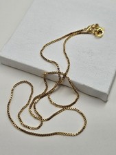 Chaine Carré En Or Plaquée 18k