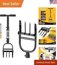 Schwerlast Rasenbelüfter Entkernungswerkzeug, manuelles Steckerdesign für optimale Rasengesundheit