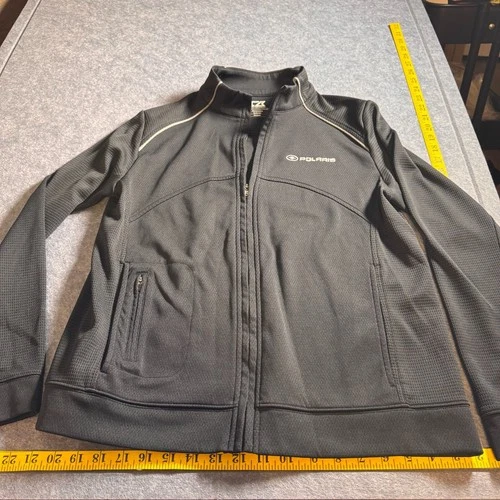 Cutter & Buck Polaris Full-Zip Jacket Size M Black DryTec - product listing photo
