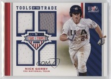 2017 Panini USA Baseball Stars & Stripes Tools of the Trade /199 Nick Gorby 0i76