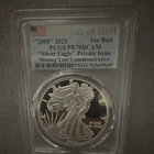 PCGS 2025 American Eagle 1 oz .999 Fine Silver Proof PR70 DCAM Missing Year