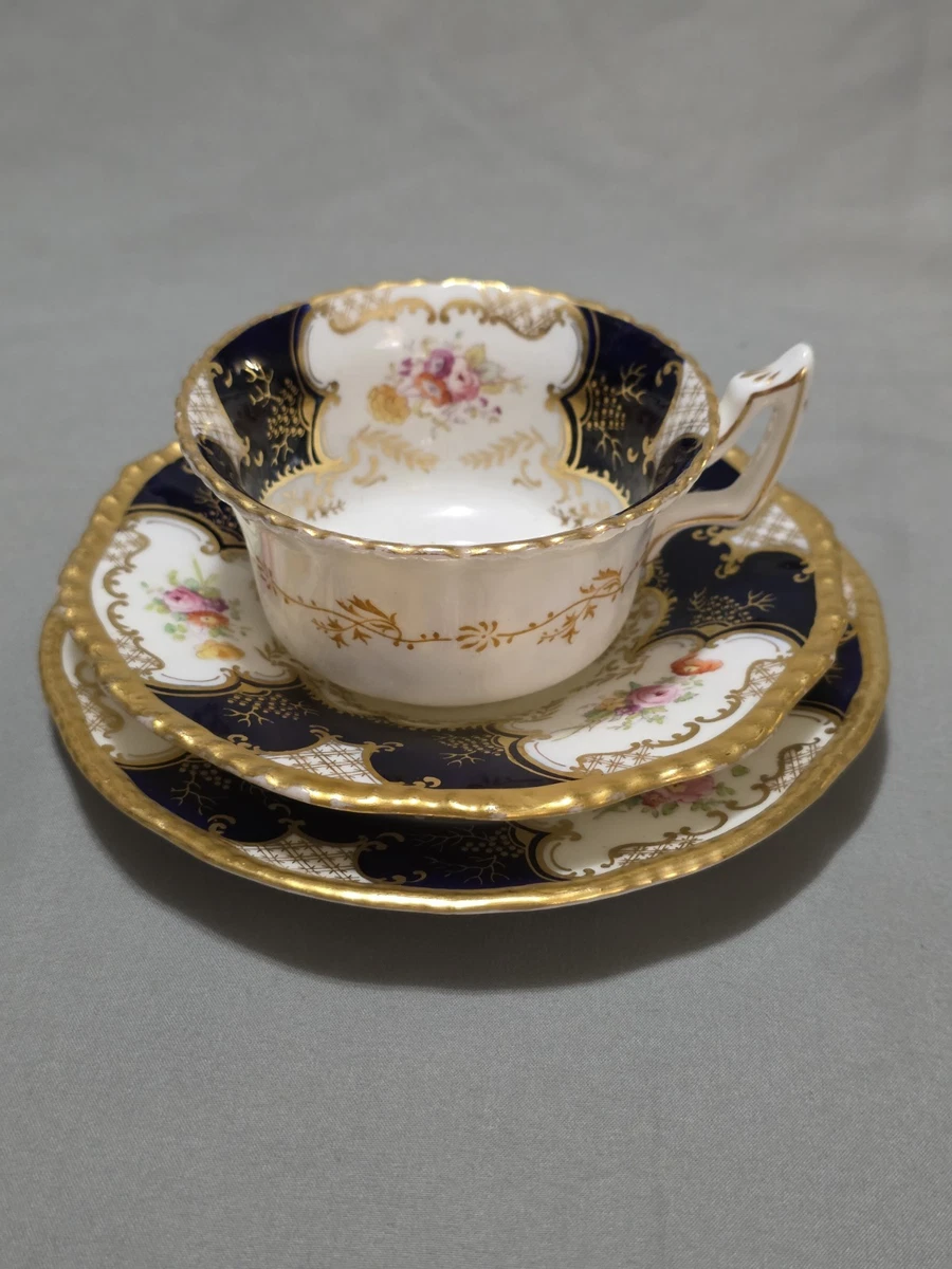 Blue Collectible Cups & Saucers 1900-1919 Time Period Manufactured