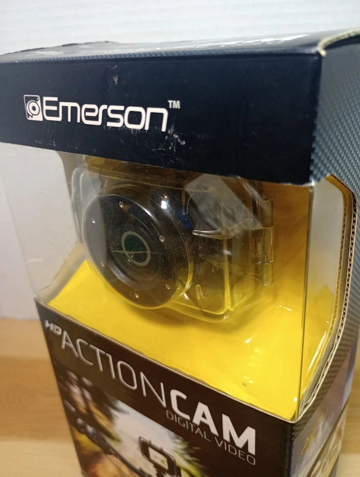 Emerson HD Action Camera DVR W/ Handlebar Mount & Waterproof Helmet Bike Mount  - Image 3 of 4