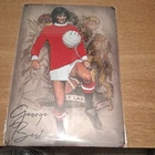 George Best Vintage Retro Manchester United  Man Cave Metal Sign pub