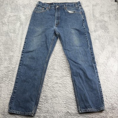 Vintage Levis 505 Jeans Mens 38x30 Blue Denim Straight Leg USA Regular Fit 90s