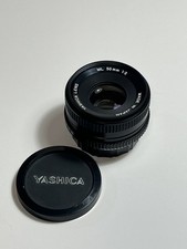 Yashica ML 50mm f/2 Prime Lens Contax/Yashica C/Y Mount LIKE NEW Made in Japan