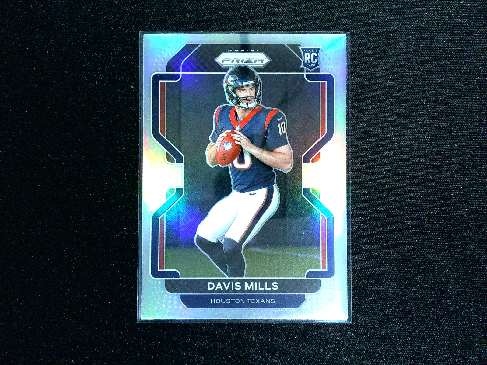 Davis Mills Silver Prizm #352