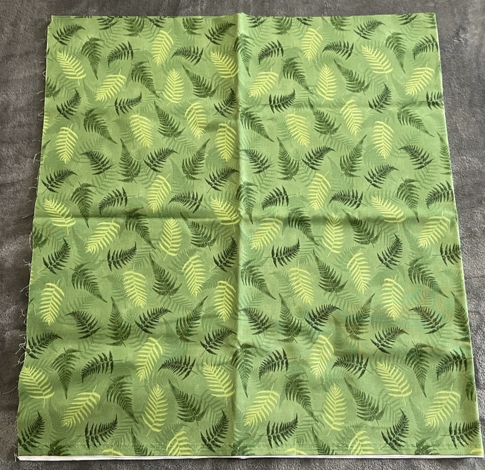 Tela verde Wilmington Prints Daydream Garden Helecho 1 yarda X 43 pulgadas de ancho Foto 2 de 4