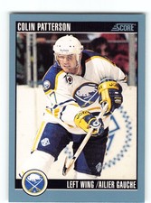 Colin Patterson 1992 Buffalo Sabres Card