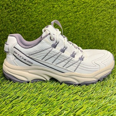 Skechers Outdoor Vigor At Womens Size 7 White Athletic Running Shoes Sneakers