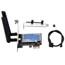 FV-AC1200 PCIe WiFi Bluetooth Card Dual Band AC1200 5GHz BT4.0 for Windows 10 11