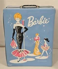 X-745 VINTAGE 1960'S MATTEL BARBIE DOLL CARRYING CASE - BLUE