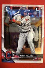2018 Bowman Draft - Chrome Korey Holland #BDC-89 (RC)