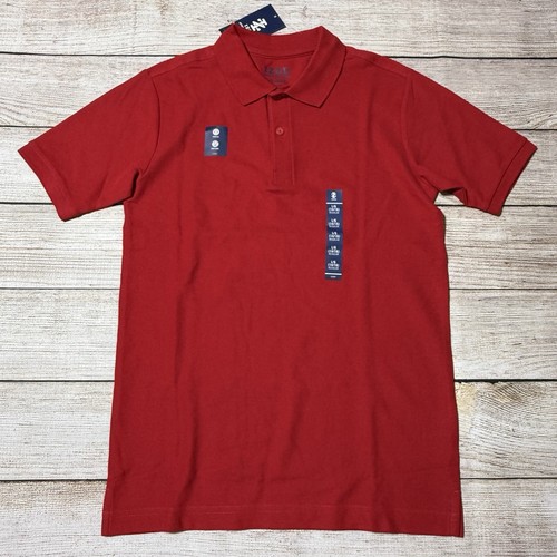 Boy Outfit Size 16 NWT! Red Polo Shirt And Gray Camo Cargo Shorts. Casual - Picture 2 of 14