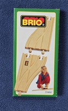 Brio Wooden Railway Train Parallel Switch Tracks 33466 New in Box 