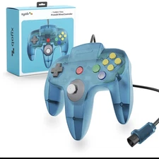 Nintendo 64 High Quality Controller XYAB Proto64 Turbo Teal