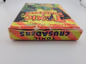 Toxic Crusaders NES BOX ONLY Authentic!