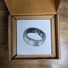 Gabit Smart Ring Wearable Health Tracker Silver Smart Fitness Ring w/Box size14