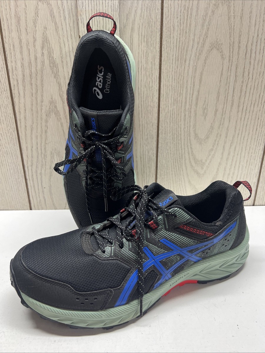 Asics Gel Venture 9 Black Tuna Blue Athletic Running Shoe Sneaker Men\'s Size 8 W Asics Men main image 3