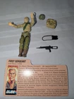 1983-84 Hasbro Gi Joe Duke Figure w/ Code Card & Accessories