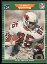 1989 Pro Set #335 Jay Novacek