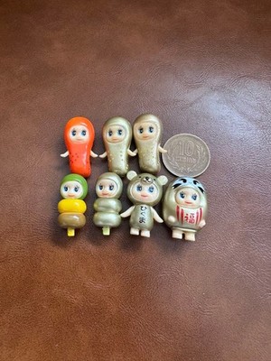 Kewpie Gold Badefiguren Set 5 Figuren 2 Farben Vintage Retro Selten Original